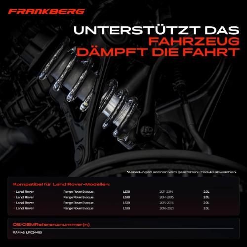 2x Fahrwerksfeder Vorderachse für Land Rover Range Rover Evoque L538 2.0L 2011-2021 Bild 2x Fahrwerksfeder Vorderachse für Land Rover Range Rover Evoque L538 2.0L 2011-2021