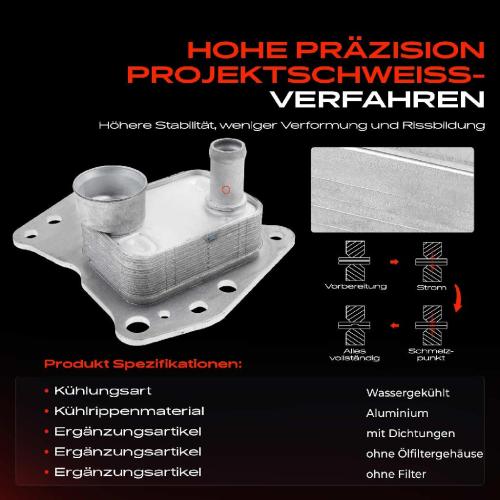 1x Ölkühler Motoröl für Mercedes-Benz C-Klasse W204 C204 E-Klasse W212 A207 C207 Bild 1x Ölkühler Motoröl für Mercedes-Benz C-Klasse W204 C204 E-Klasse W212 A207 C207