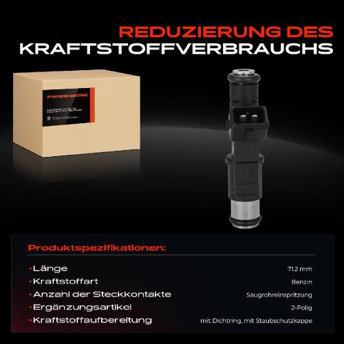 1x Einspritzventil Einspritzdüse für Peugeot 206 307 406 407 607 806 2.0L Bild 1x Einspritzventil Einspritzdüse für Peugeot 206 307 406 407 607 806 2.0L