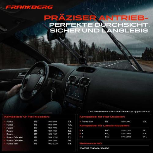 1x Wischermotor Scheibenwischermotor Vorne für Fiat Fiat Punto 176 Lancia Y 840 Bild 1x Wischermotor Scheibenwischermotor Vorne für Fiat Fiat Punto 176 Lancia Y 840