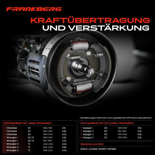 2x Radbremszylinder Hinten für Chrysler Voyager Jeep Cherokee Wrangler Bild 2x Radbremszylinder Hinten für Chrysler Voyager Jeep Cherokee Wrangler