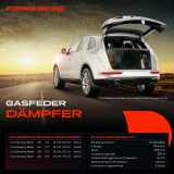 2x Gasfeder Dämpfer Heckklappe für Mercedes-Benz CLA Shooting Brake X117 Kombi 2015-2019