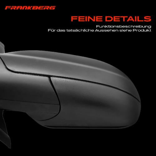 1x Außenspiegel Links für VW Fox Schrägheck 5Z1 5Z3 5Z4 2005-2011 Bild 1x Außenspiegel Links für VW Fox Schrägheck 5Z1 5Z3 5Z4 2005-2011