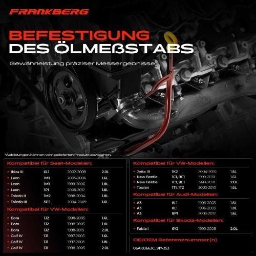 1x Trichter Ölpeilstab für VW Golf 4 1J Polo 9A Audi A3 8L Seat Skoda Bild 1x Trichter Ölpeilstab für VW Golf 4 1J Polo 9A Audi A3 8L Seat Skoda