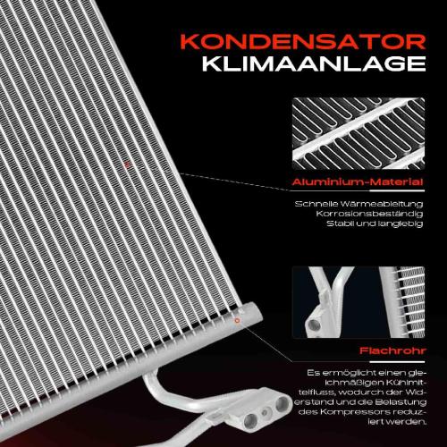 1x Kondensator Klimaanlage für Mercedes-Benz S-Klasse W221 Coupe C216 Bild 1x Kondensator Klimaanlage für Mercedes-Benz S-Klasse W221 Coupe C216