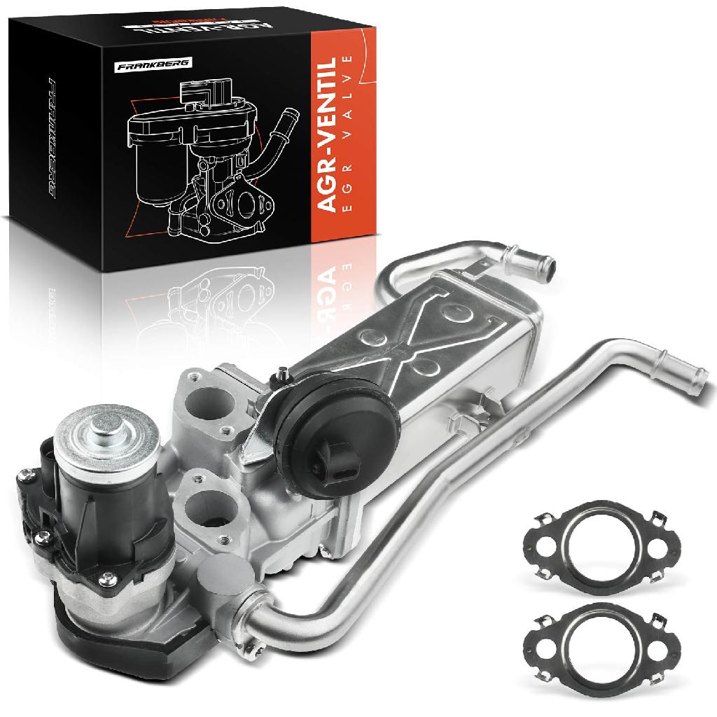 Frankberg 1x AGR-Ventil Abgasrückführungsventil für VW Polo Audi A1 Sportback Seat Ibiza IV Sportcoupe Skoda