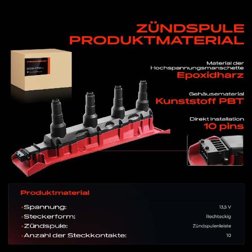 1x Zündmodul Zündspule für Saab 900 II Cabriolet Coupe 9000 Schrägheck 9-3 2.0L 2.3L 1984-2015 Bild 1x Zündmodul Zündspule für Saab 900 II Cabriolet Coupe 9000 Schrägheck 9-3 2.0L 2.3L 1984-2015