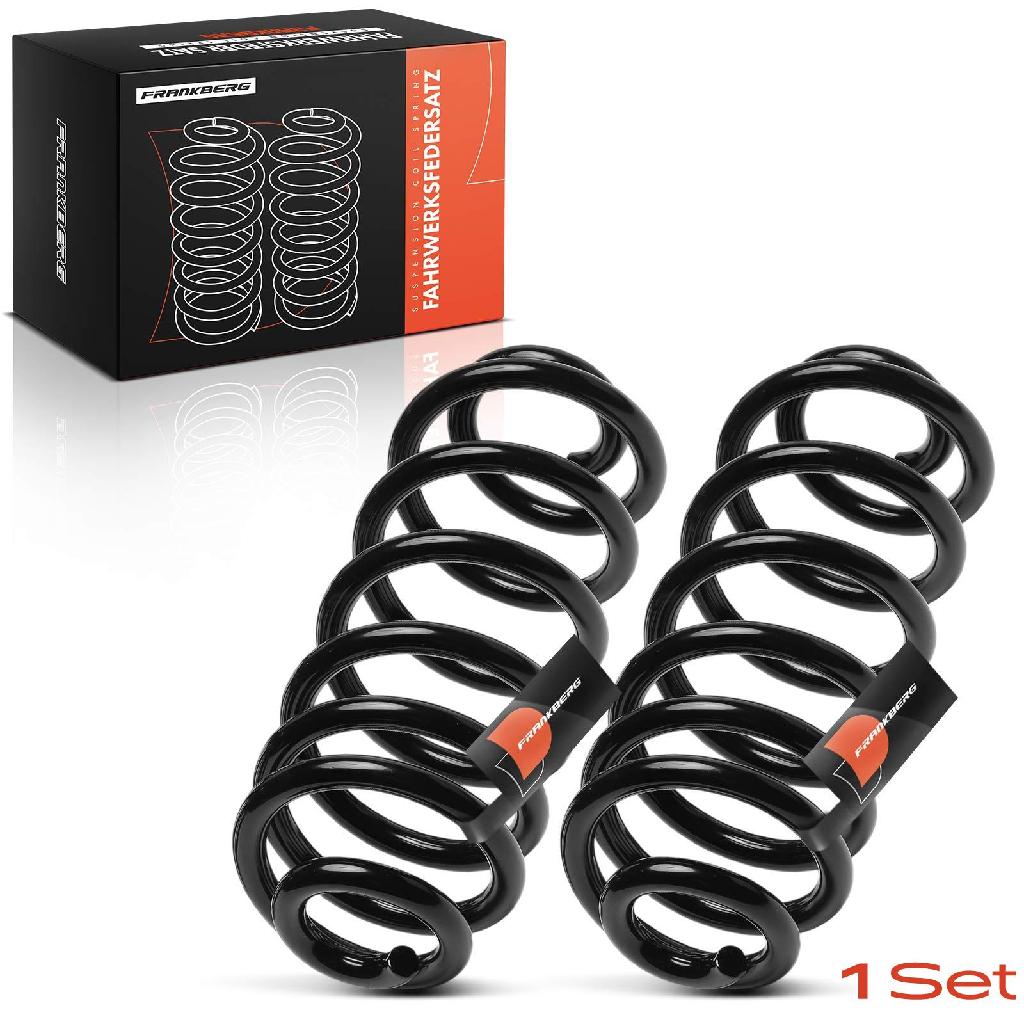Frankberg 2x Fahrwerksfeder Hinterachse für BMW X5 E70 F15 F85 3.0L 2.0L 2006-2018