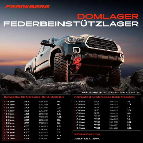 2x Domlager Federbeinstütz lager für Mercedes-Benz W213 A238 W205 A205 Bild 2x Domlager Federbeinstütz lager für Mercedes-Benz W213 A238 W205 A205