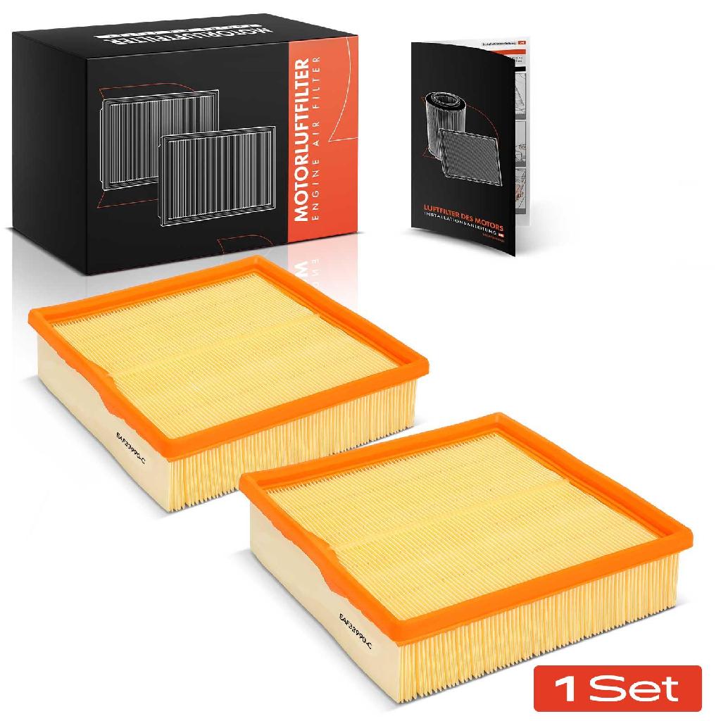 2x Luftfilter Filtereinsatz für VW Polo Transporter Audi 100 200 Seat Volvo