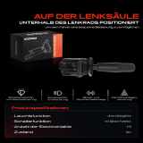 1x Kombischalter Lenkstockschalter für Peugeot 306 7B N3 N5 106 I 1A 1C 1.0L-2.0L