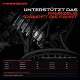 2x Fahrwerksfeder Vorderachse für Nissan Almera Tino V10 1.8L 2000-2006