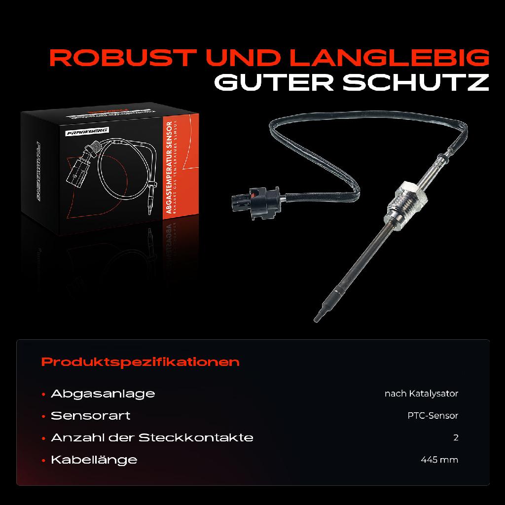 1x Abgastemperatursensor für Mercedes Benz W211 S211 W221 Smart 0.8L-4.0L