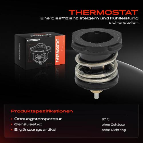 1x Thermostat Kühlmittel für VW Golf Polo Passat Audi A1 A3 Seat Skoda Bild 1x Thermostat Kühlmittel für VW Golf Polo Passat Audi A1 A3 Seat Skoda
