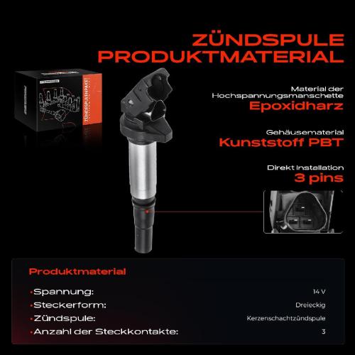 1x Zündmodul Zündspule für BMW 1er F20 F21 3er Touring F30 F80 F31 MINI R56 R57 R55 R60 R58 R61 R59 Bild 1x Zündmodul Zündspule für BMW 1er F20 F21 3er Touring F30 F80 F31 MINI R56 R57 R55 R60 R58 R61 R59