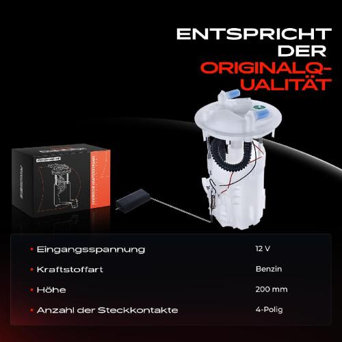 Frankberg 1x Kraftstoffpumpe für Renault Grand Scénic II Megane Coupé-Cabriolet Kombi Stufenheck Bj ab 2003 Bild Frankberg 1x Kraftstoffpumpe für Renault Grand Scénic II Megane Coupé-Cabriolet Kombi Stufenheck Bj ab 2003