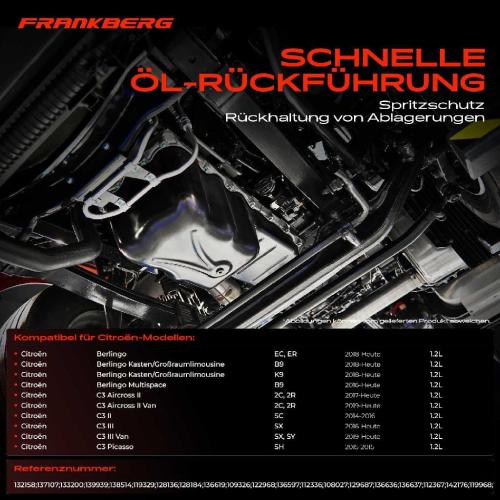 1x Ölwanne Motorölwanne für Peugeot 208 308 II 5008 II Citroën Berlingo C3 C4 1.2L Bild 1x Ölwanne Motorölwanne für Peugeot 208 308 II 5008 II Citroën Berlingo C3 C4 1.2L