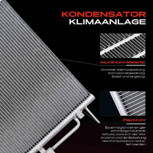 1x Kondensator Klimaanlage für Land Rover Range Rover II LP 1994-2002 Bild 1x Kondensator Klimaanlage für Land Rover Range Rover II LP 1994-2002
