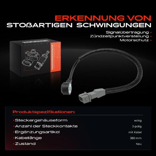 1x Klopfsensor Klopfgeber für KIA Rio Schrägheck Stufenheck DC 2000-2005 1.5L Bild 1x Klopfsensor Klopfgeber für KIA Rio Schrägheck Stufenheck DC 2000-2005 1.5L