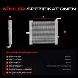 1x Kühler Wasserkühler Motorkühler für Land Rover Discovery V Van Range Rover