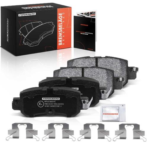 4x Bremsbeläge Hinterachse für Mazda CX-3 DK CX-5 GH KE 1.5L 2.0L 2.2L 2.5L 2011-2025 Bild 4x Bremsbeläge Hinterachse für Mazda CX-3 DK CX-5 GH KE 1.5L 2.0L 2.2L 2.5L 2011-2025
