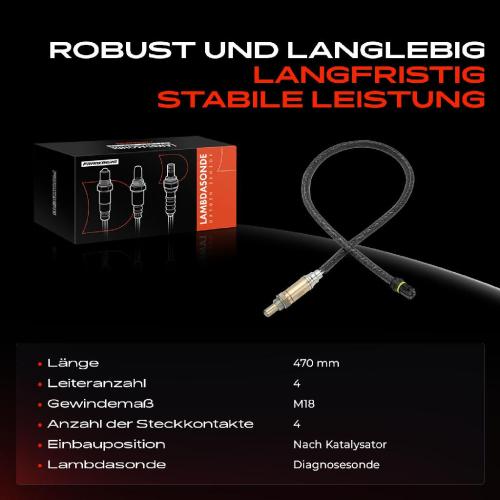 1x Lambdasonde Diagnosesonde Nach Katalysator für BMW 3er Coupe Cabriolet E46 M3 3.2L 2000-2006 Bild 1x Lambdasonde Diagnosesonde Nach Katalysator für BMW 3er Coupe Cabriolet E46 M3 3.2L 2000-2006