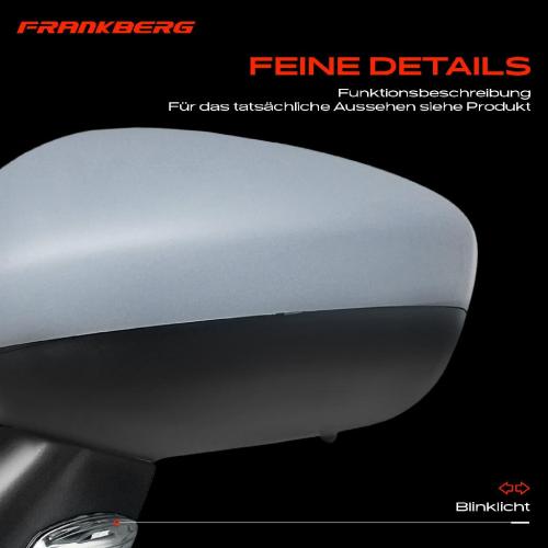 1x Außenspiegel Links für Citroën C3 II SC DS3 Cabriolet SA 2009-2016 Bild 1x Außenspiegel Links für Citroën C3 II SC DS3 Cabriolet SA 2009-2016