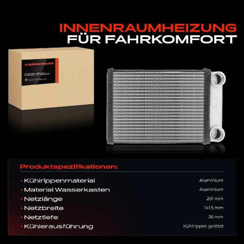 1x Wärmetauscher Innenraumheizung für Chevrolet Aveo T300 Trax Opel Mokka/Mokka X Bild 1x Wärmetauscher Innenraumheizung für Chevrolet Aveo T300 Trax Opel Mokka/Mokka X