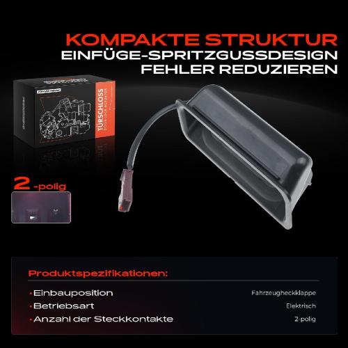 1x Türschloss Fahrzeugheckklappe für BMW 5er E39 E60 5er Touring E61 Bild 1x Türschloss Fahrzeugheckklappe für BMW 5er E39 E60 5er Touring E61