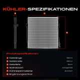 1x Kühler Wasserkühler Motorkühler für BMW X5 E53 2.9L 3.0L 2001-2006