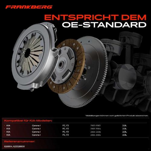 1x Kupplungssatz für KIA Carens I FC FJ 2.0L 2002-2006 Bild 1x Kupplungssatz für KIA Carens I FC FJ 2.0L 2002-2006