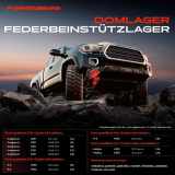 1x Domlager Federbeinstütz lager für Chevrolet Opel Insignia A Saab Bj ab 2008