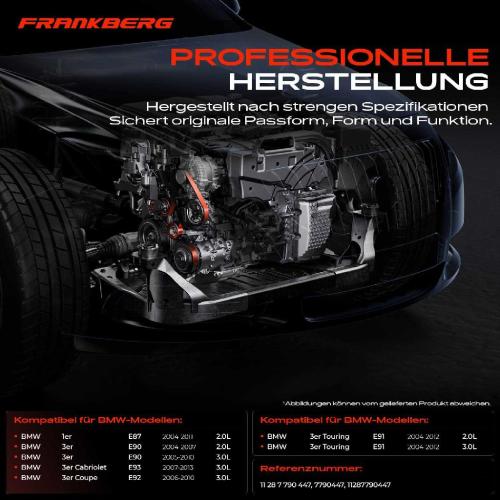 1x Spannrolle Riemenspanner für BMW 1/3ER E87 E90 E91 E92 E93 2.0L 3.0L Bild 1x Spannrolle Riemenspanner für BMW 1/3ER E87 E90 E91 E92 E93 2.0L 3.0L