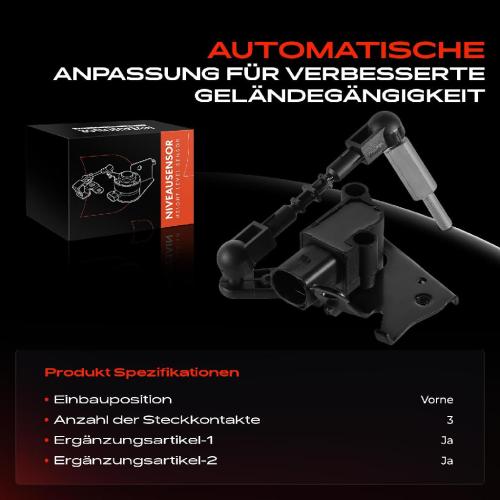 1x Höhensensor Niveauregulierung Vorne Links für Audi A6 Avant A7 Sportback Bild 1x Höhensensor Niveauregulierung Vorne Links für Audi A6 Avant A7 Sportback