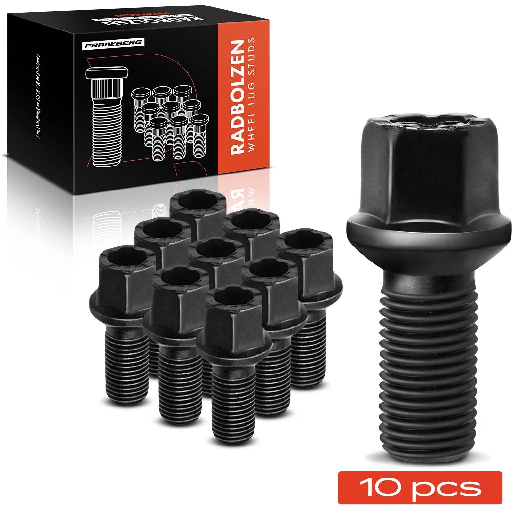 10x Radschraube für Audi 80 90 100 200 A1 A2 A3 A4