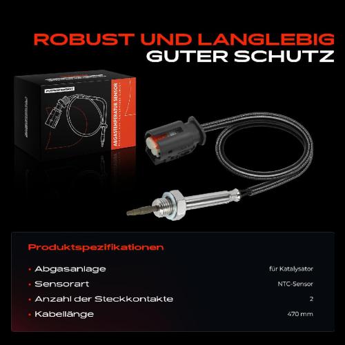 1x Abgastemperatursensor für BMW E90 E91 E92 F30 F80 F20 F21 F87 Bild 1x Abgastemperatursensor für BMW E90 E91 E92 F30 F80 F20 F21 F87