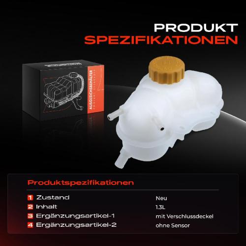 1x Ausgleichsbehälter Kühlmittelbehälter für Daewoo Lanos KLAT 1.3L 1.5L 1.6L Bj ab 1997 Bild 1x Ausgleichsbehälter Kühlmittelbehälter für Daewoo Lanos KLAT 1.3L 1.5L 1.6L Bj ab 1997