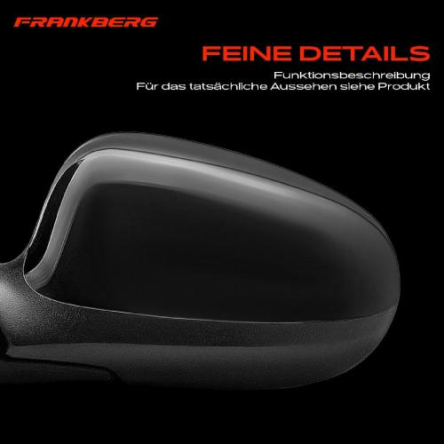 Frankberg 1x Außenspiegel Links für Ford KA RU8 1.2L 2008-2016 Bild Frankberg 1x Außenspiegel Links für Ford KA RU8 1.2L 2008-2016