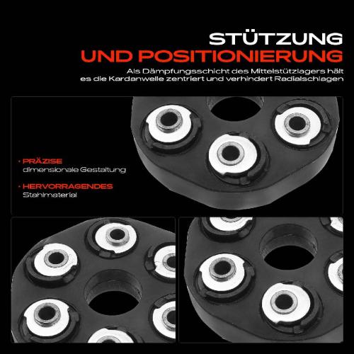 1x Gelenkscheibe Hardyscheibe Kardanwelle für Mercedes-Benz W123 W124 S124 W201 W124 S124 W126 Bild 1x Gelenkscheibe Hardyscheibe Kardanwelle für Mercedes-Benz W123 W124 S124 W201 W124 S124 W126