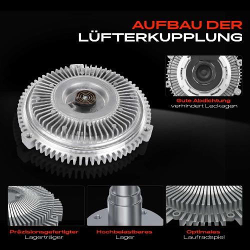1x Lüfterkupplung Kühlerlüfte für VW Passat 3B Audi A4 B6 A6 C5 A8 Skoda Superb I Bild 1x Lüfterkupplung Kühlerlüfte für VW Passat 3B Audi A4 B6 A6 C5 A8 Skoda Superb I