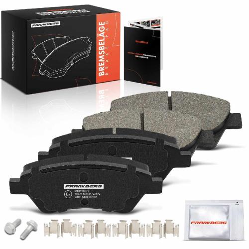 Frankberg 4x Bremsbeläge Vorderachse für Renault Grand Scénic II Kangoo Express Megane 1.5L 1.6L 2001-2007 Bild Frankberg 4x Bremsbeläge Vorderachse für Renault Grand Scénic II Kangoo Express Megane 1.5L 1.6L 2001-2007