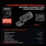 1x Parksensor PDC Sensor Hinten für VW T5 7E 7H Audi A6 4B2 4F2 4FH 4B5 4F5