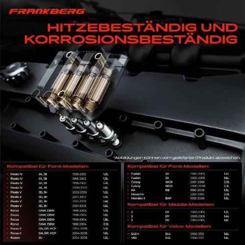 Frankberg 1x Zündmodul Zündspule für Ford Cougar Escort VI Stufenheck VII Turnier Fiesta IV Kasten V Van Focus C-Max II Bild Frankberg 1x Zündmodul Zündspule für Ford Cougar Escort VI Stufenheck VII Turnier Fiesta IV Kasten V Van Focus C-Max II