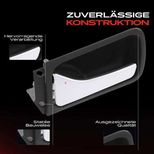 1x Türgriff Hinten Links innen für VW Jetta IV 162 163 AV2 AV3 1.2L 1.4L 1.6L 1.8L 2.0L 2.5L 2010-2018 Bild 1x Türgriff Hinten Links innen für VW Jetta IV 162 163 AV2 AV3 1.2L 1.4L 1.6L 1.8L 2.0L 2.5L 2010-2018