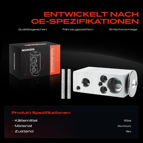1x Expansionsventil Klimaanlage für Peugeot 508 I 8D 508 SW I 8E 1.6L 2.0L 2.2L Bild 1x Expansionsventil Klimaanlage für Peugeot 508 I 8D 508 SW I 8E 1.6L 2.0L 2.2L