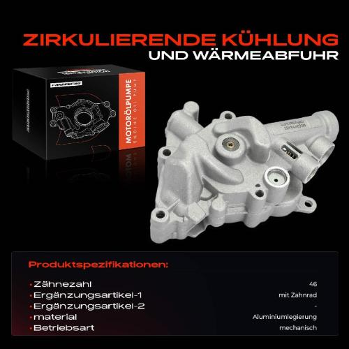Frankberg 1x Ölpumpe für Mercedes-Benz W204 W203 CL203 W211 W212 C250 S204 SLK250 Bild Frankberg 1x Ölpumpe für Mercedes-Benz W204 W203 CL203 W211 W212 C250 S204 SLK250