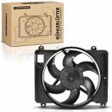 Frankberg 1x Motorkühller Einfachlüfter ohne Kühlerlüfterrahmen Fiat Punto Lancia Y 1.2L 1.4L 1.6L