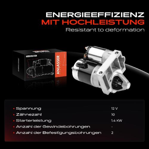 1x Anlasser Starter für Jeep Cherokee XJ Wrangler I SJ YJ Wrangler II TJ 2.5L 1993-2001 Bild 1x Anlasser Starter für Jeep Cherokee XJ Wrangler I SJ YJ Wrangler II TJ 2.5L 1993-2001