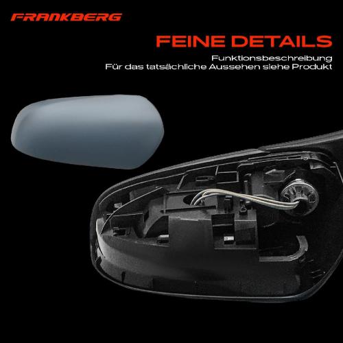 Frankberg 1x Außenspiegel Links für Citroën C1 II PA PS Peugeot 108 Toyota Aygo B4 2014-2024 Bild Frankberg 1x Außenspiegel Links für Citroën C1 II PA PS Peugeot 108 Toyota Aygo B4 2014-2024