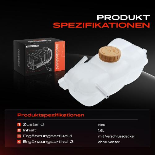 Frankberg 1x Ausgleichsbehälter Kühlmittelbehälter für Opel Omega B 25 26 27 Omega B Caravan 21 22 23 Bild Frankberg 1x Ausgleichsbehälter Kühlmittelbehälter für Opel Omega B 25 26 27 Omega B Caravan 21 22 23